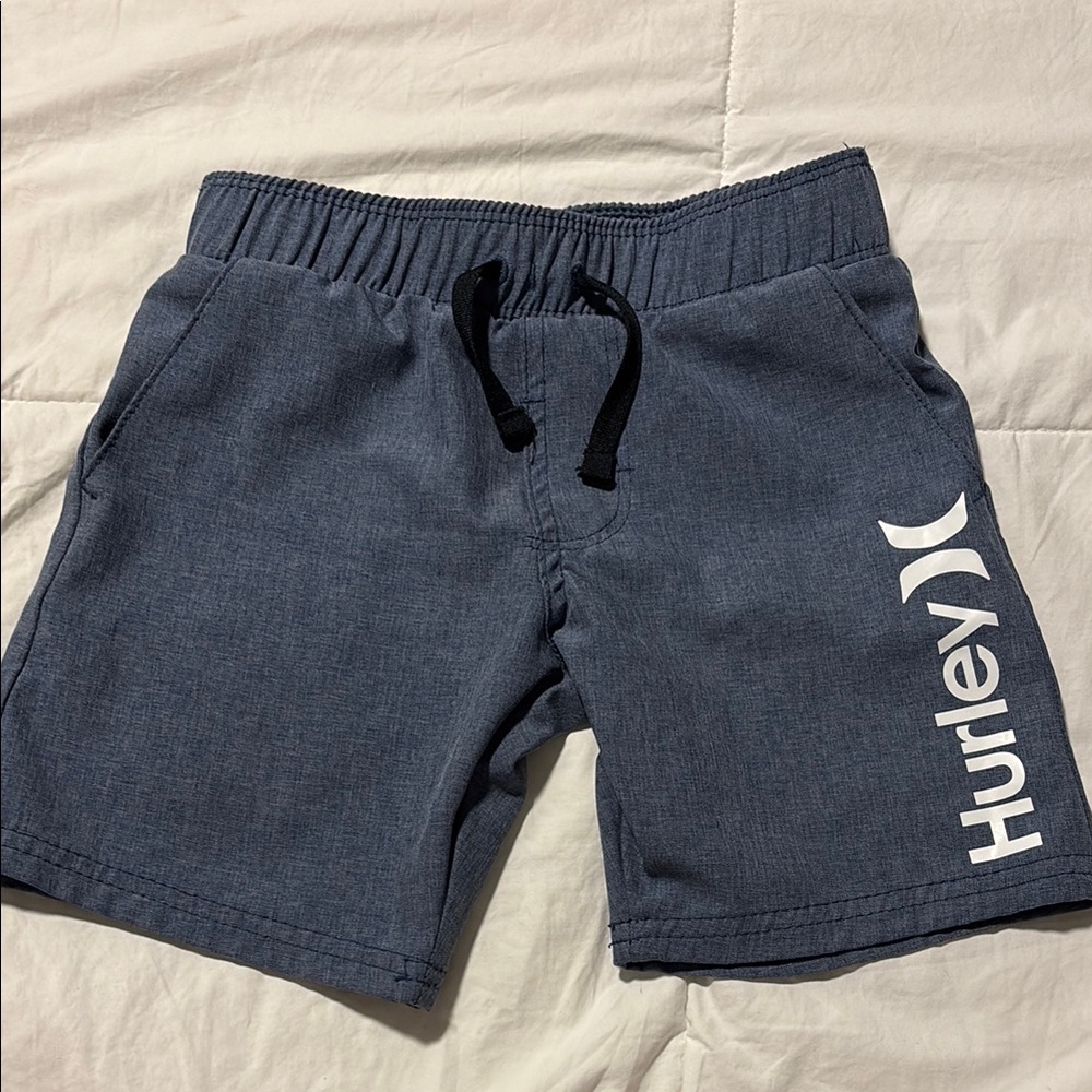 Hurley Blue Shorts with Logo